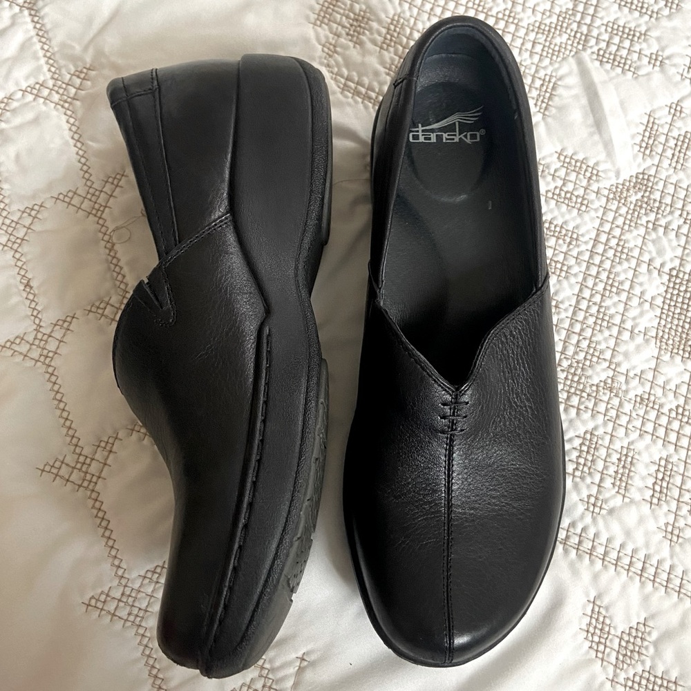Professional Dansko Abigail leather slip-ons